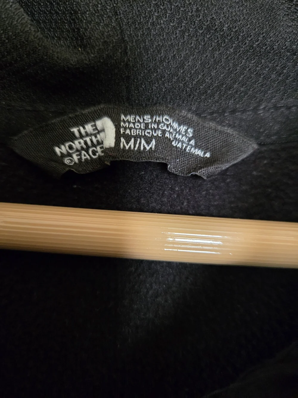The North Face Black & Gray Two-Tone Hooded Zip Sweatshirt Jacket